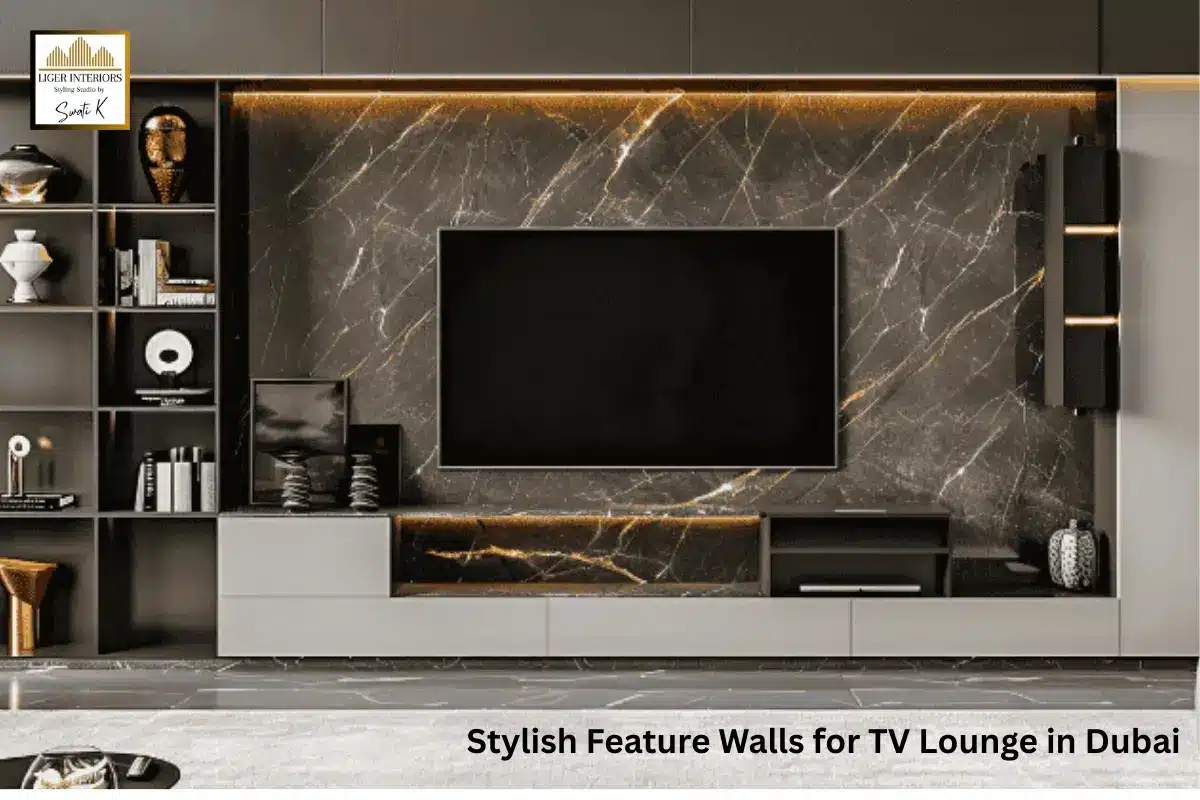 Feature Walls for TV Lounge in Dubai