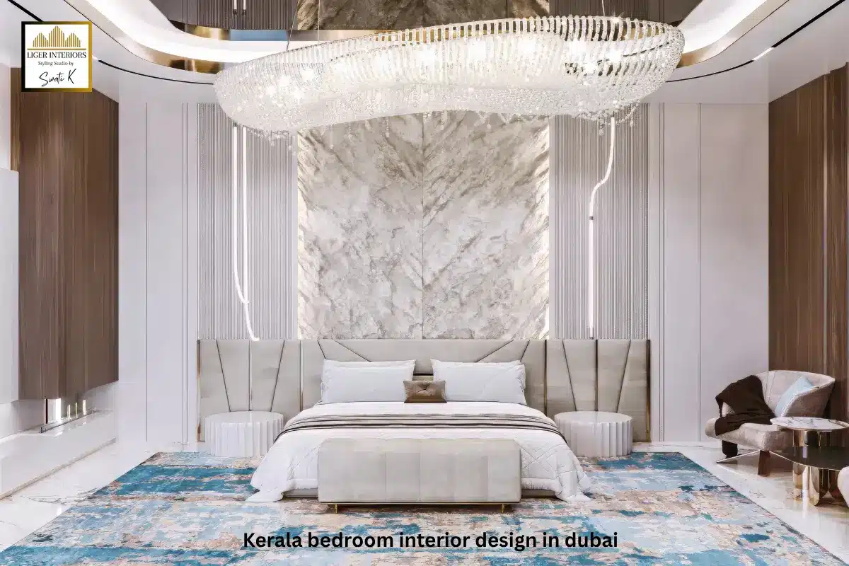 Kerala Bedroom Interior Design in Dubai