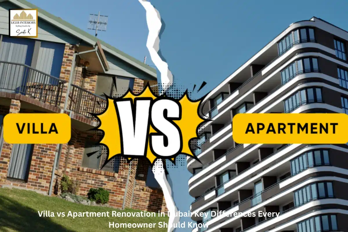 Villa vs Apartment Renovation in Dubai