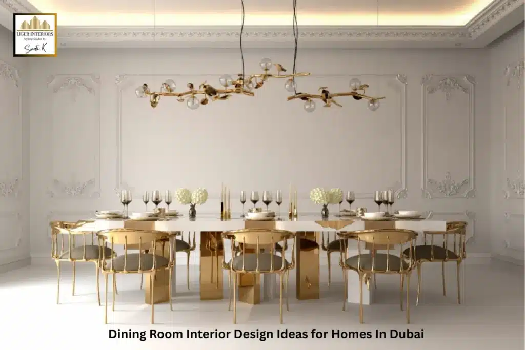 Dining Room Interior Design Ideas for Homes In Dubai
