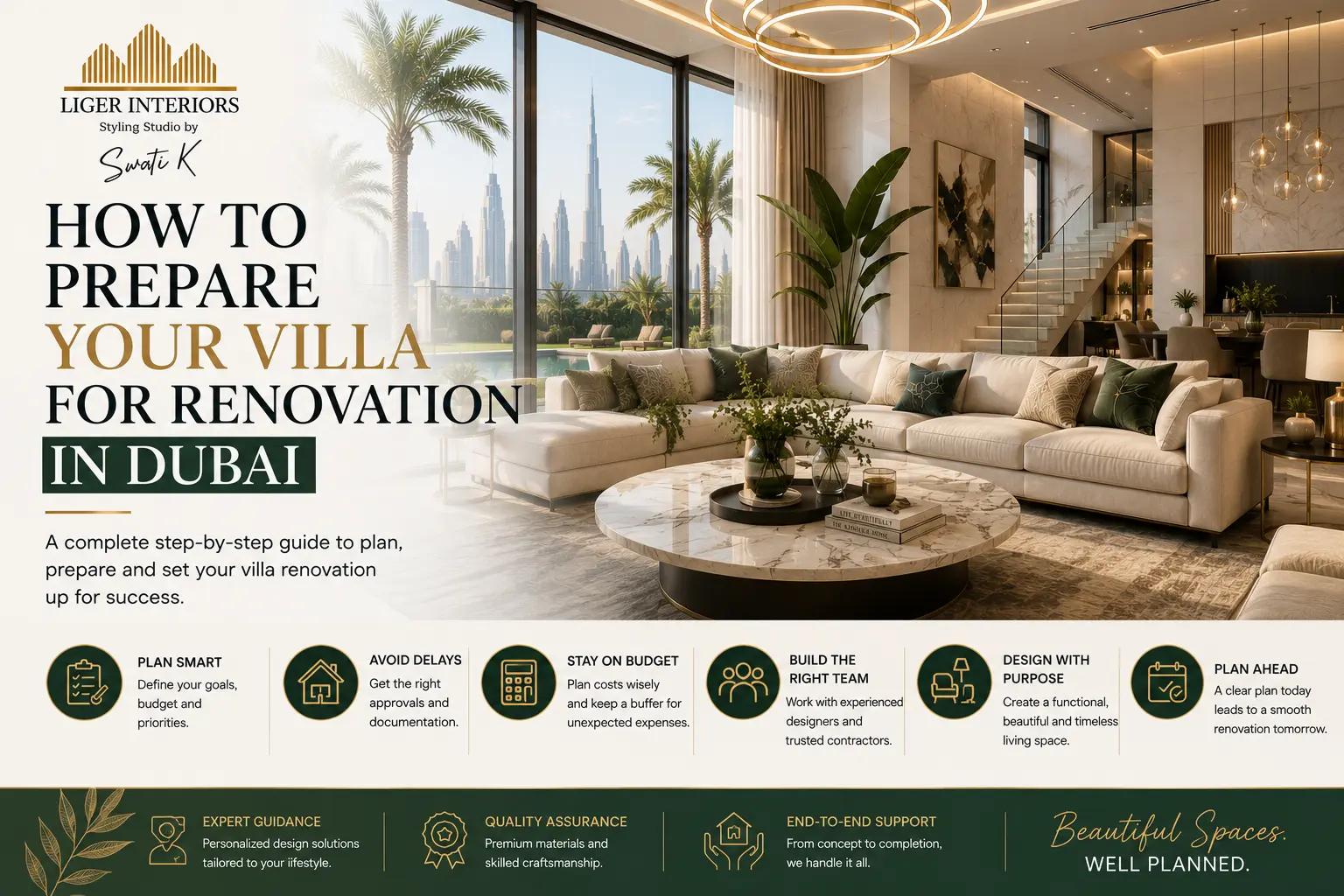 How to Prepare Your Villa for Renovation in Dubai